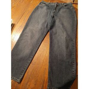 Size 16 Short Sonoma Stretch Denim Blue Jeans High Waist Pockets and Belt Loops